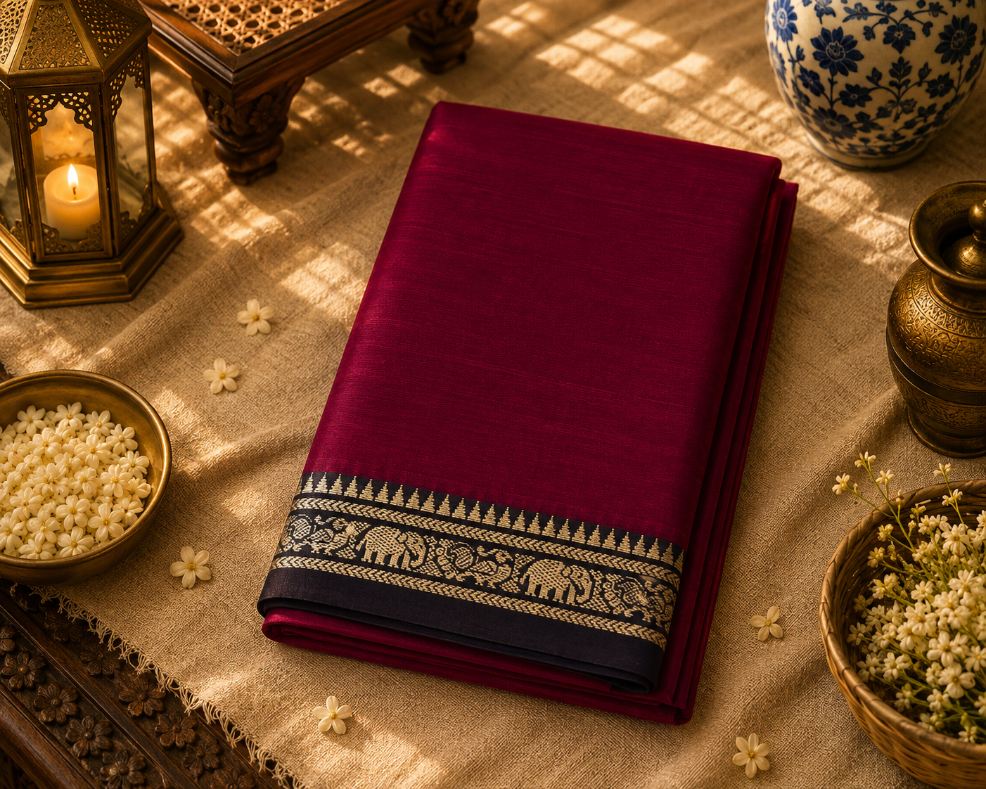Paper Silk Saree (PSS-001)