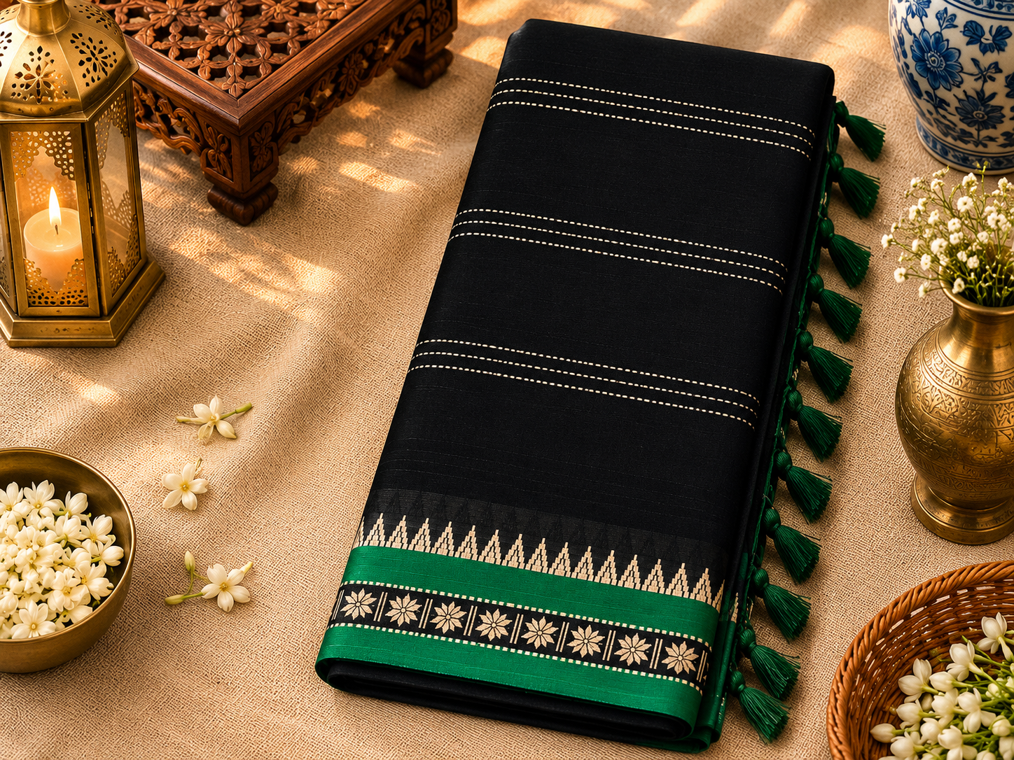 Paper Silk Saree (PSS-001)