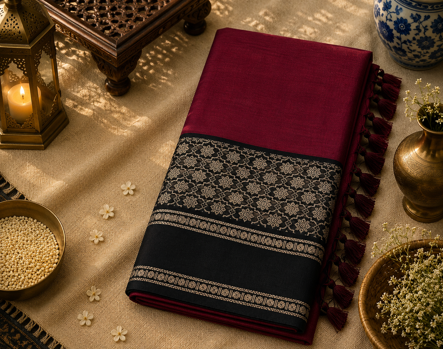 Paper Silk Saree (PSS-001)