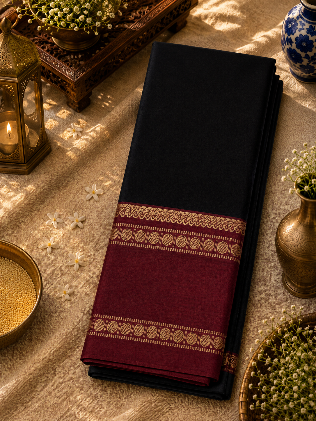 Paper Silk Saree (PSS-001)