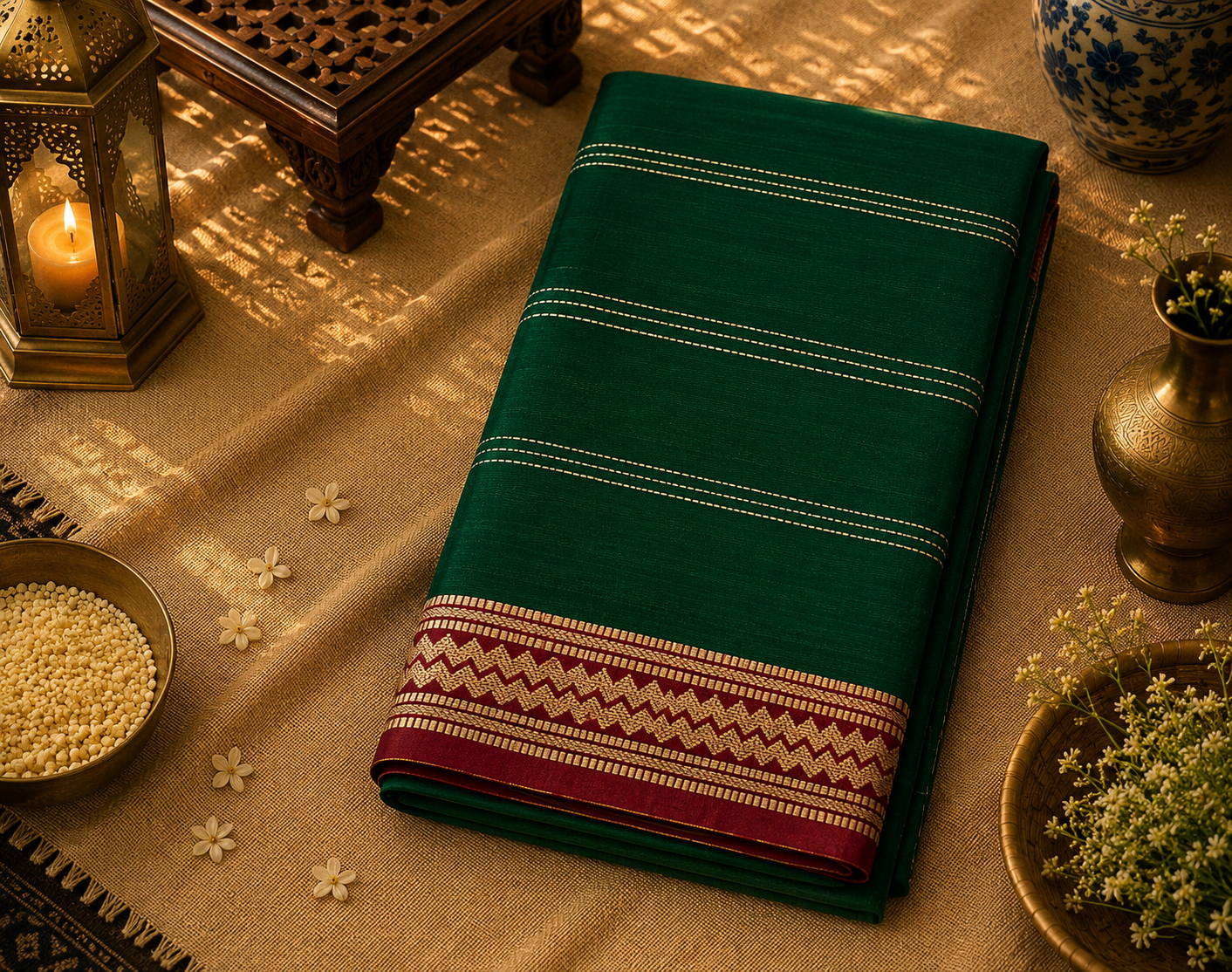 Paper Silk Saree (PSS-001)