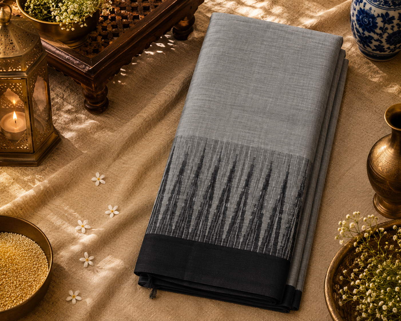 Paper Silk Saree (PSS-001)