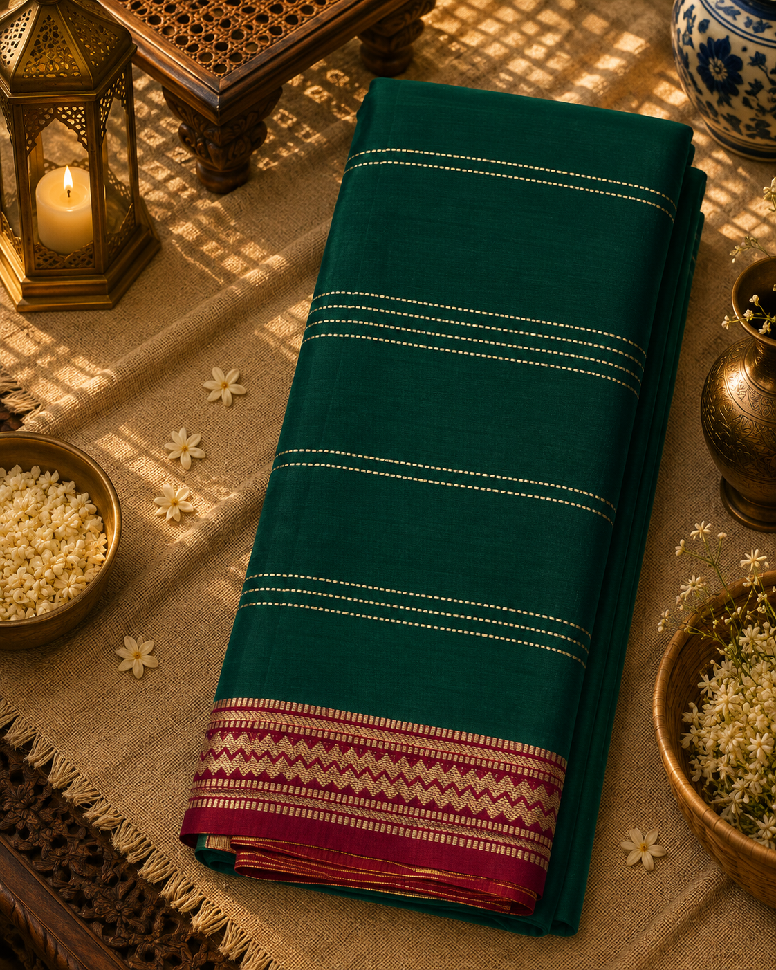 Paper Silk Saree (PSS-001)