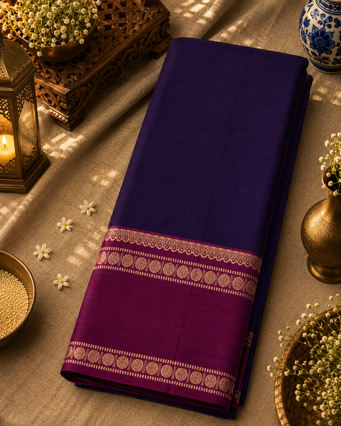 Paper Silk Saree (PSS-001)