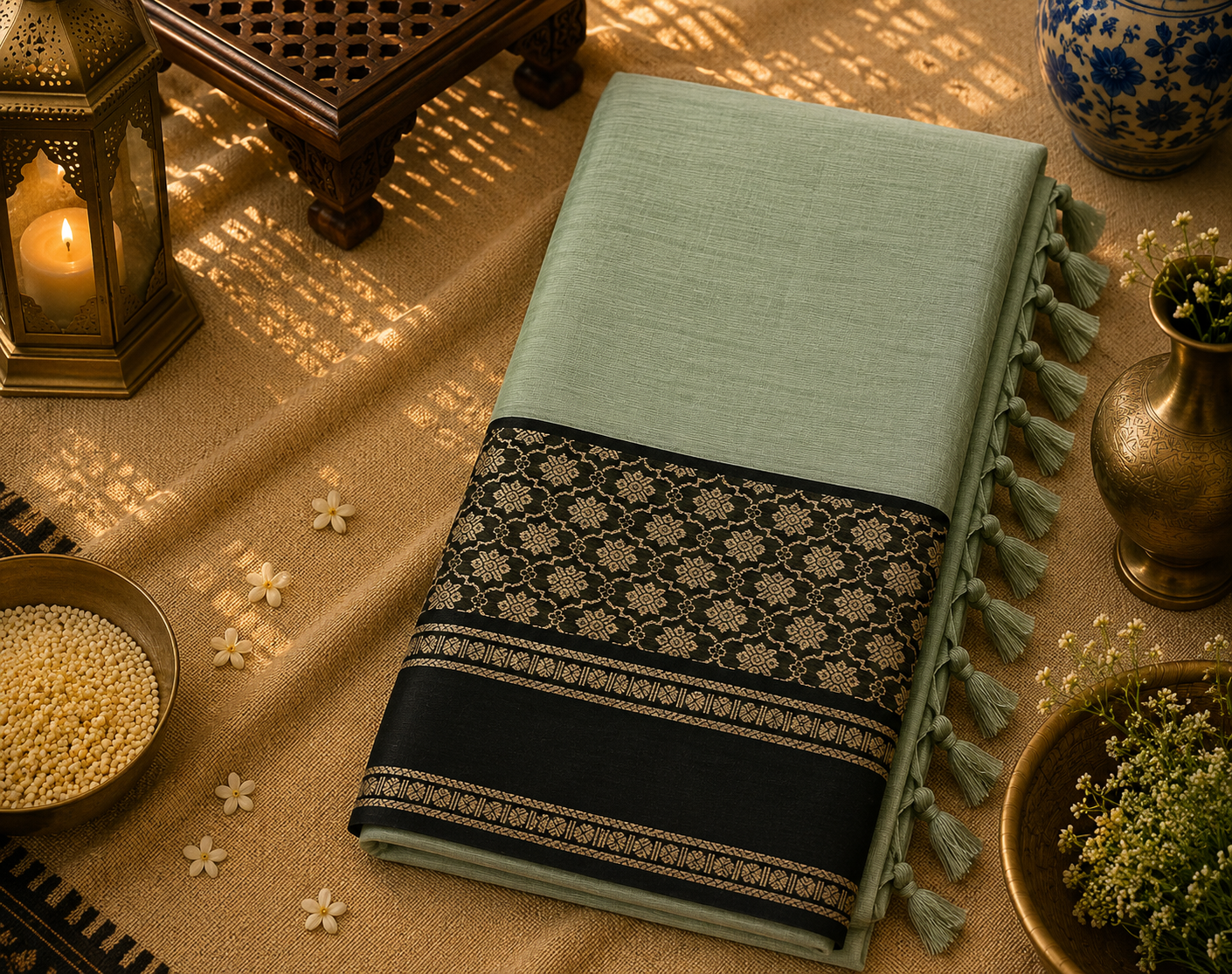 Paper Silk Saree (PSS-001)