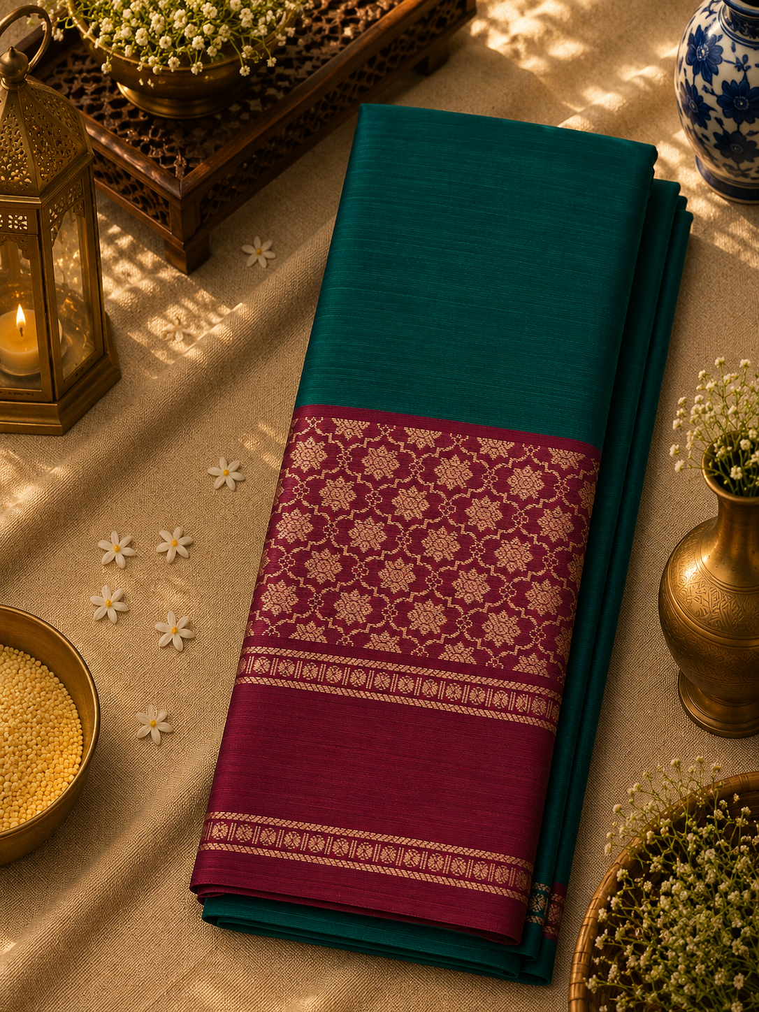 Paper Silk Saree (PSS-001)