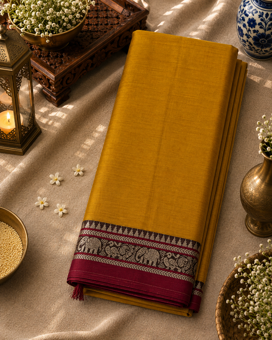 Paper Silk Saree (PSS-001)