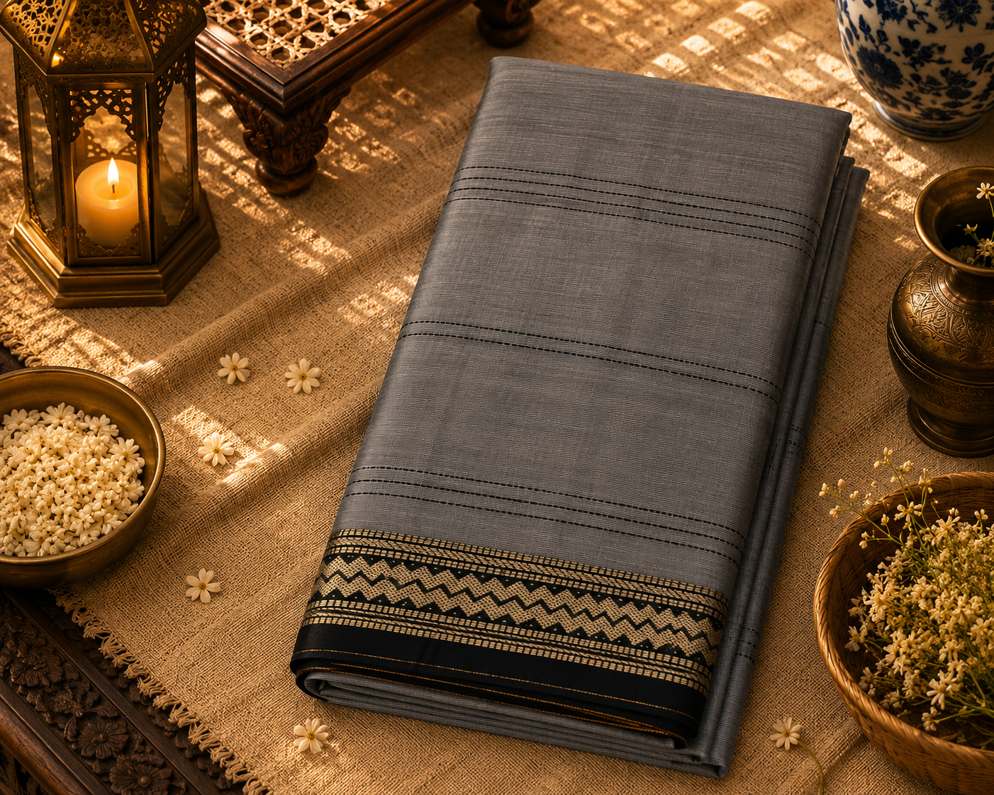 Paper Silk Saree (PSS-001)