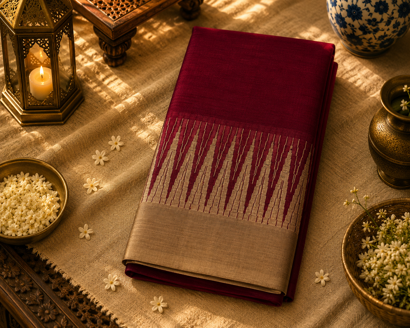 Paper Silk Saree (PSS-001)