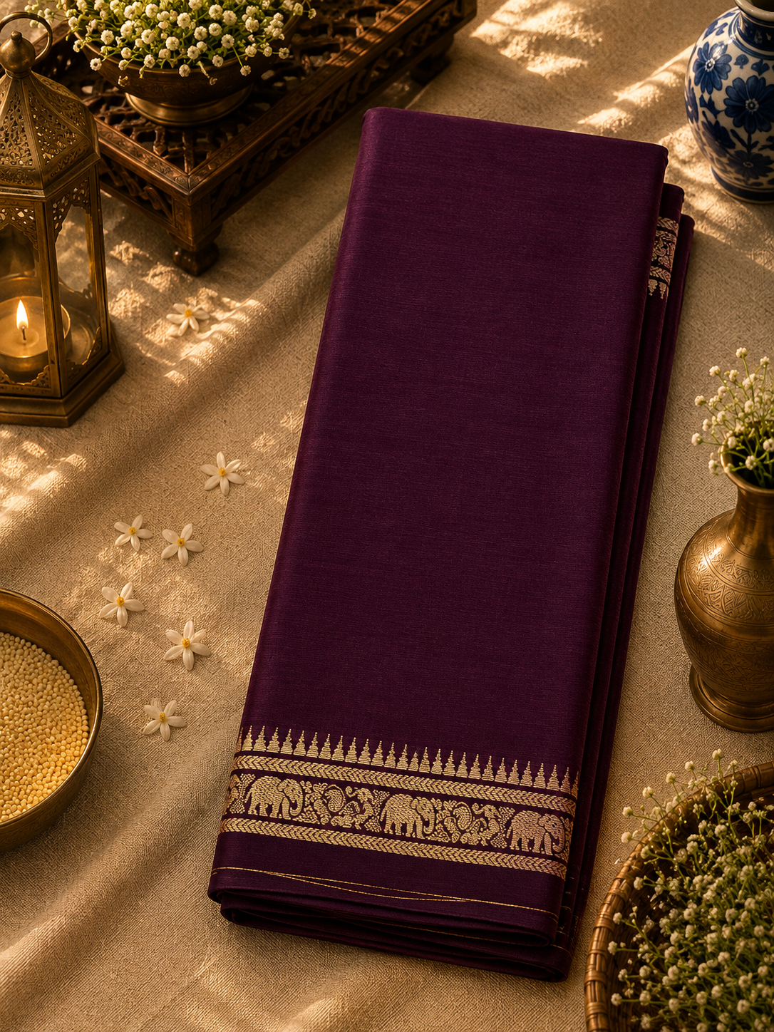 Paper Silk Saree (PSS-001)