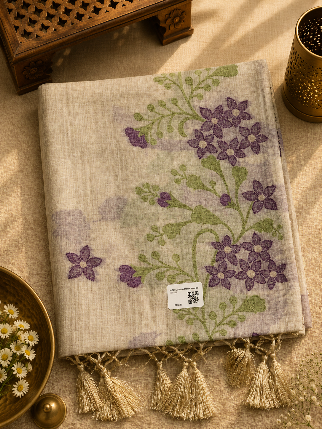 Banaras Cotton Silk Saree (BCSS-001)