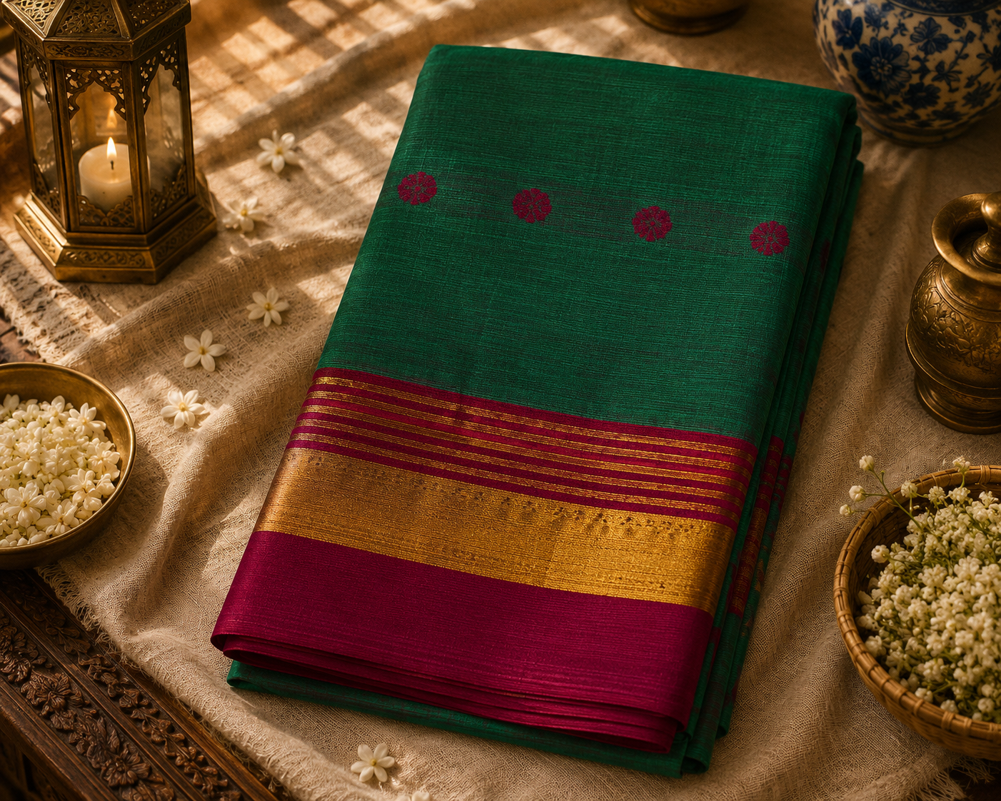 Paper Silk Saree (PSS-001)