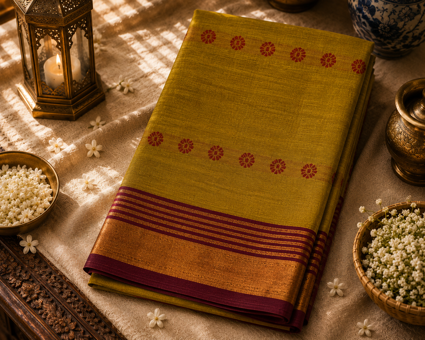 Paper Silk Saree (PSS-001)