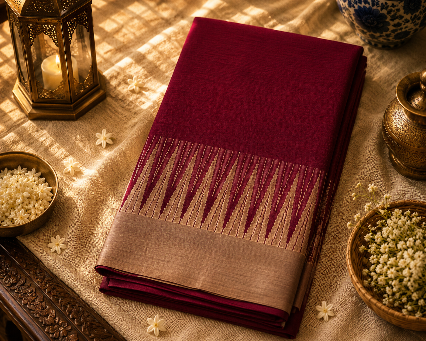 Paper Silk Saree (PSS-001)
