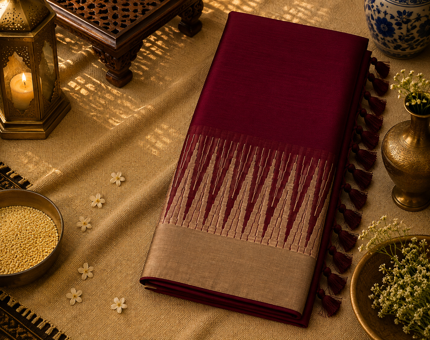 Paper Silk Saree (PSS-001)