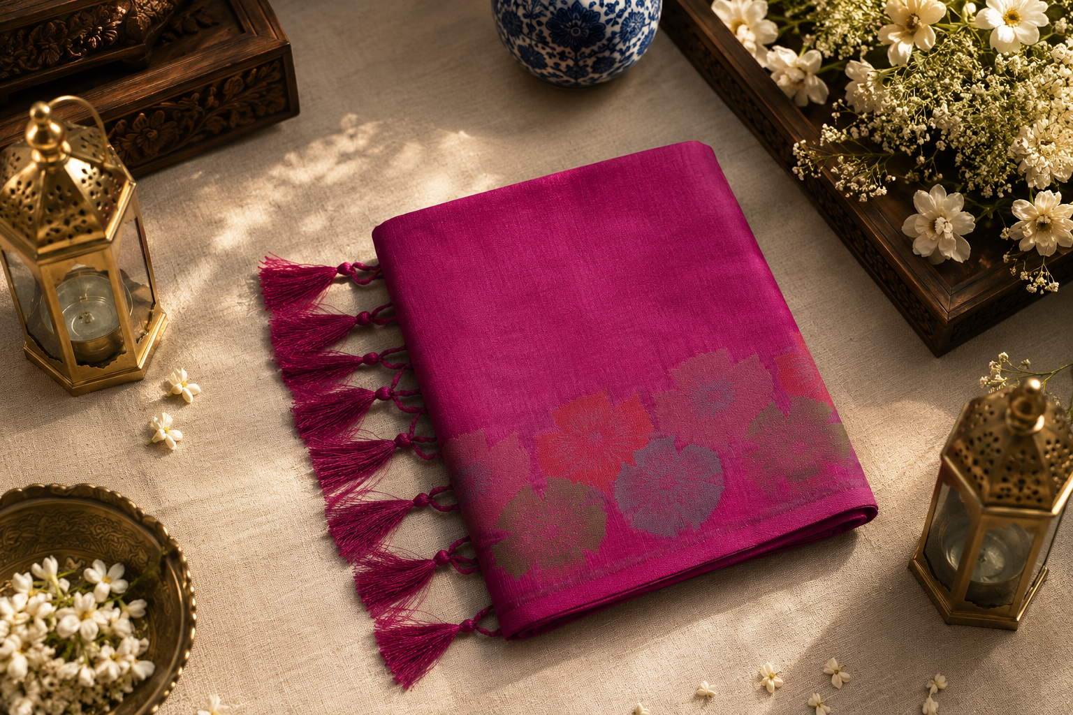 Raw Silk Saree (RSS-001)