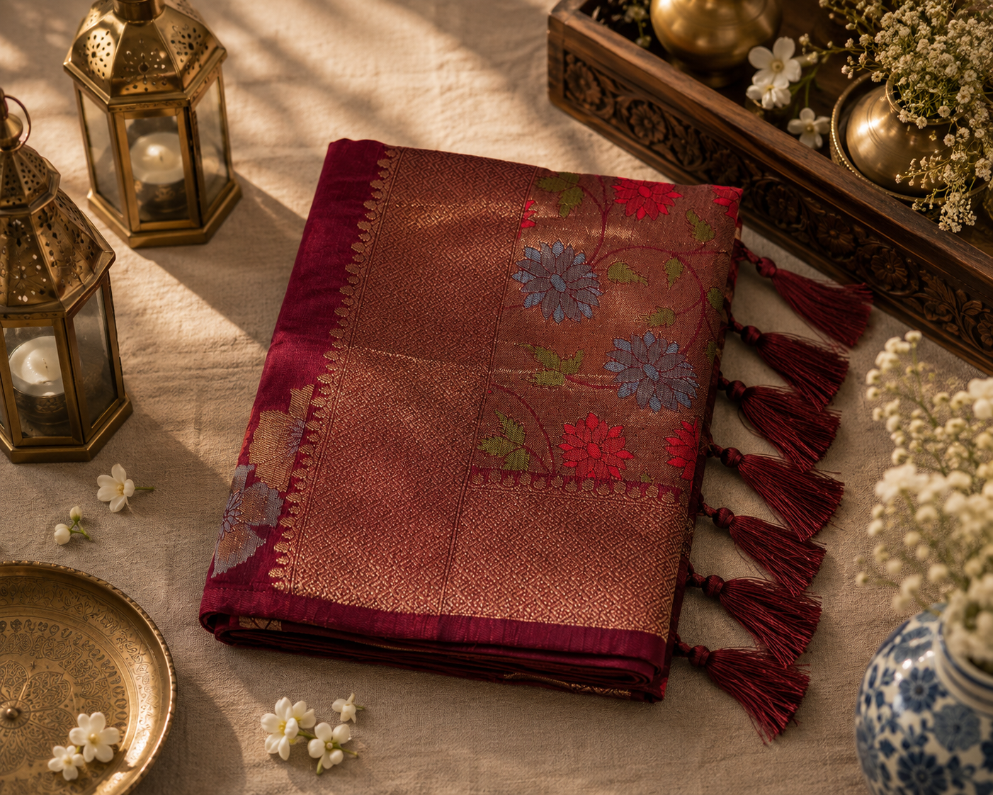 Raw Silk Saree (RSS-001)