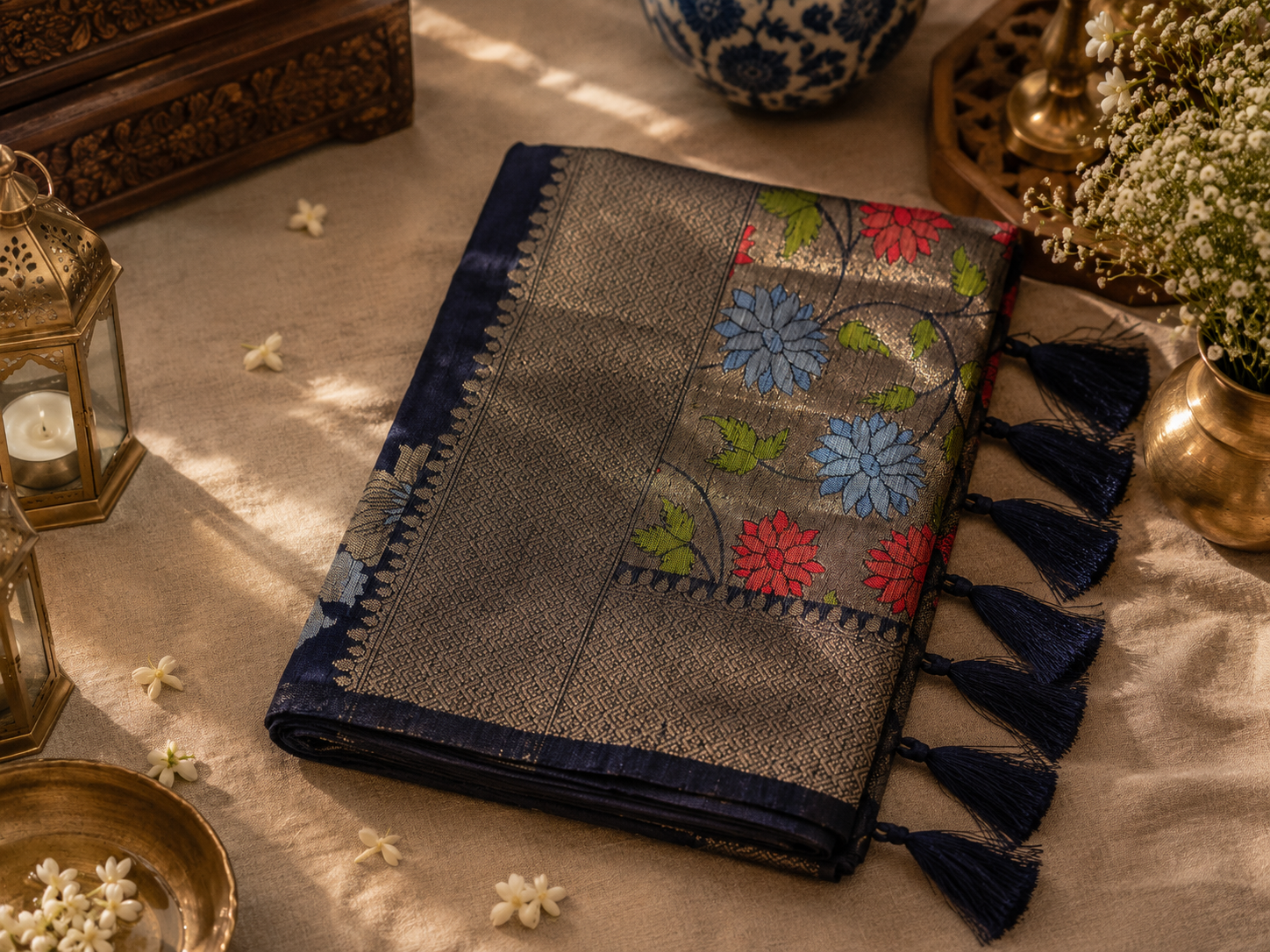 Raw Silk Saree (RSS-001)