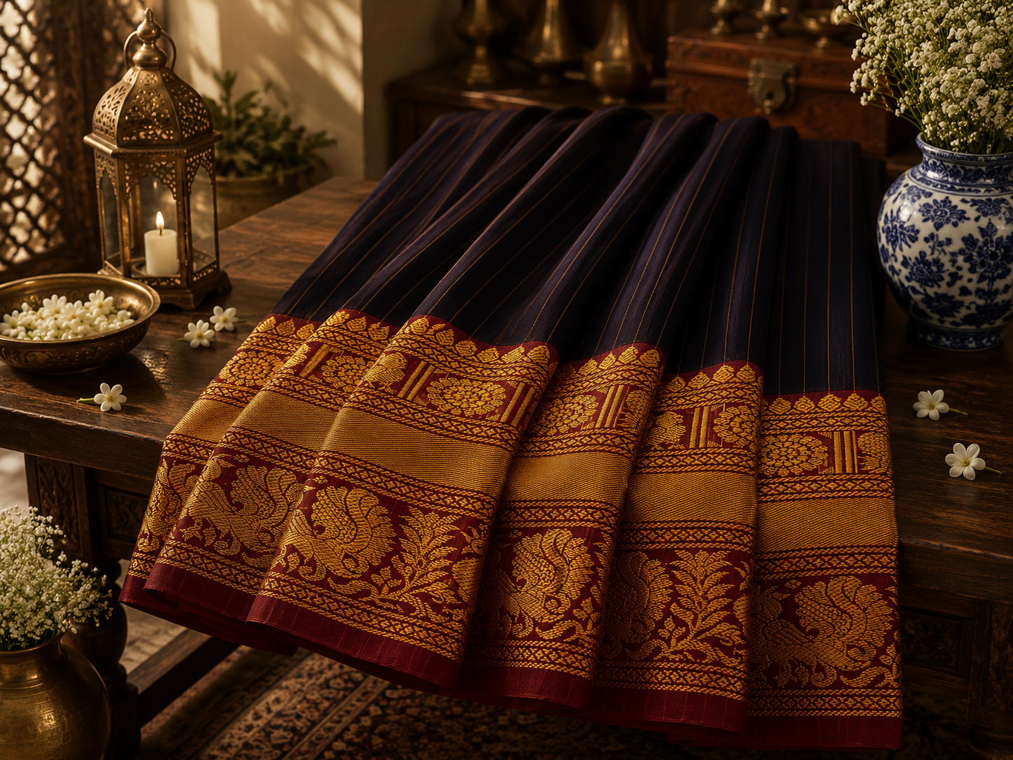 Kalyani Cotton Saree with Jacquard Border (KCS-001)