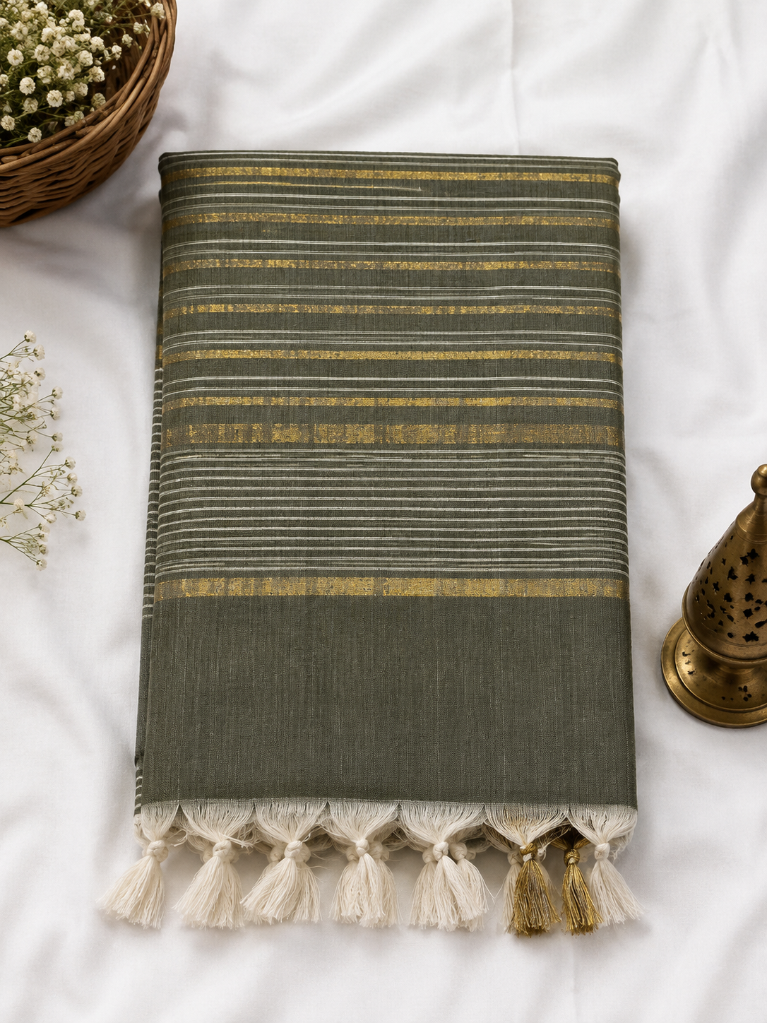 Jute Cotton Saree (JCS-001)