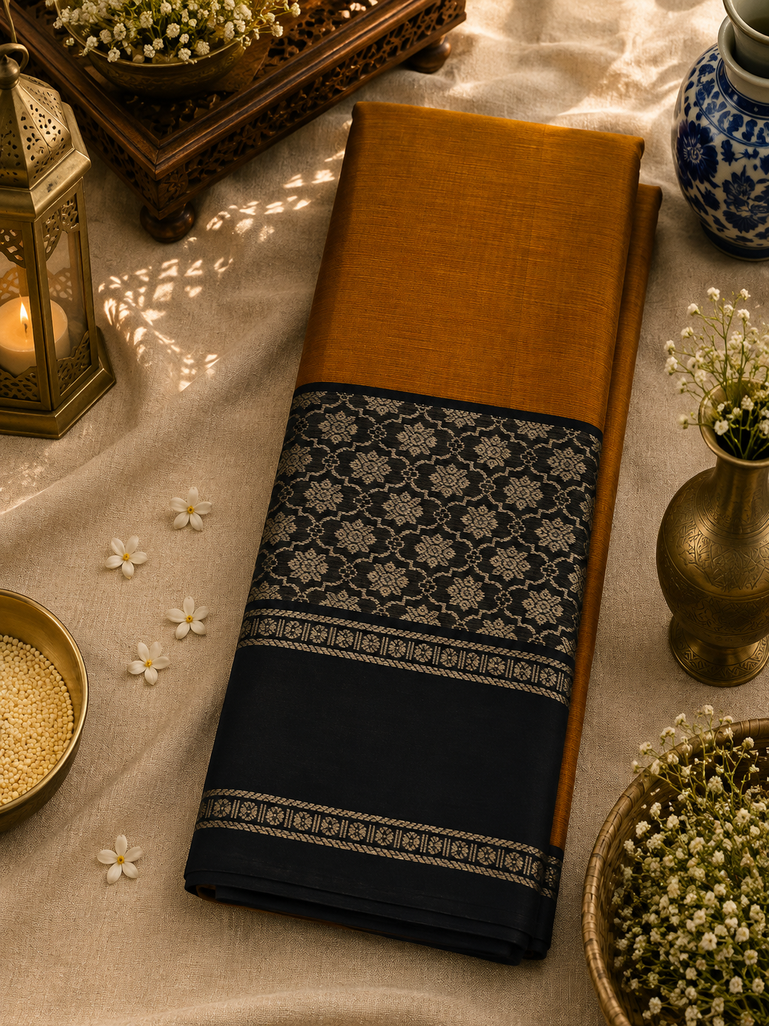 Paper Silk Saree (PSS-001)