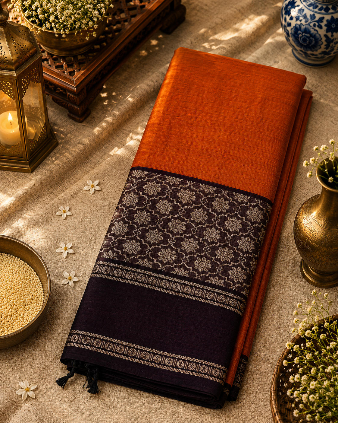 Paper Silk Saree (PSS-001)